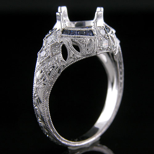 1265 4 Custom Designed Vintage Inspired French Cut Shire With Vintage Inspired French Cut Shire
